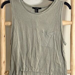 Forever 21 Sage Green Women's Tank Top